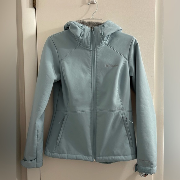 Columbia Women's Aqua Blue Jacket Sz M - Picture 1 of 12